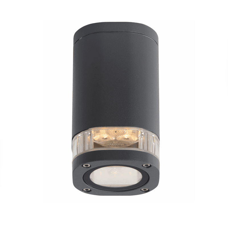 ^GU10 CEILING LUMINAIRE 230V AC DARK GREY IP54 MAX.35W - ledmania.gr