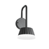 ^LED SMD WALL LUMINAIRE 10W 400LM 85° 230V AC 3.000K DARK GREY CRI80 IP54 30.000HRS - ledmania.gr