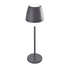 ^LED SMD TABLE BATTERY LUMINAIRE 2W 150LM 38° 3.000K DARK GREY CRI80 IP44 - ledmania.gr