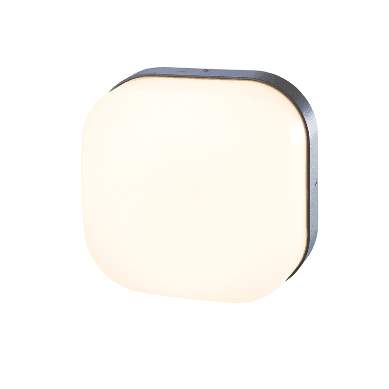 ^LED SMD WALL LUMINAIRE 10W 630LM 120° 230V AC 3.000K DARK GREY CRI80 IP65 30.000HRS - ledmania.gr