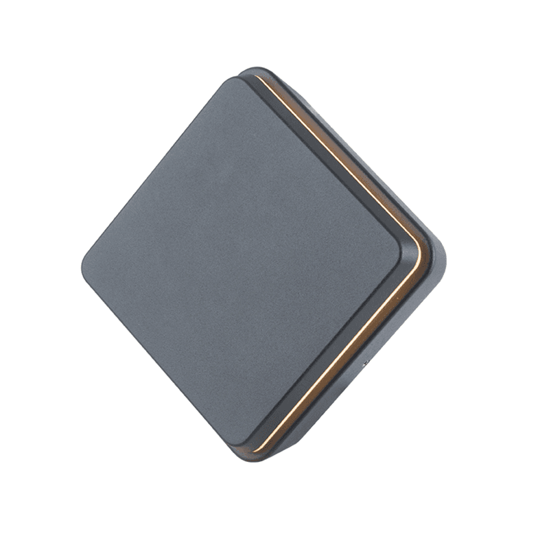 ^LED SMD WALL LUMINAIRE 12W 650LM 110° 230V AC 3.000K DARK GREY CRI80 IP54 30.000HRS - ledmania.gr