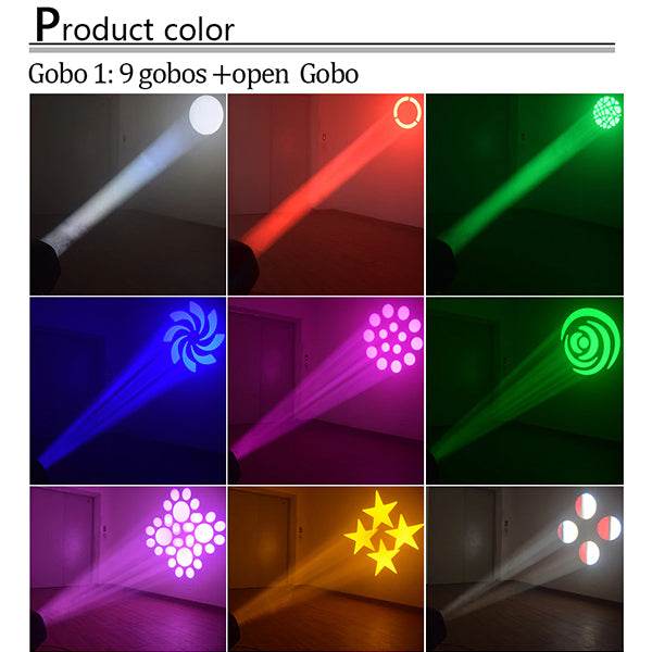 Κινούμενη Ρομποτική Κεφαλή Cyclop PRO 4in1 BEAM - WASH - SPOT - ZOOM 7°-21° 1*200 Watt White 7500K OSRAM LED RGBW 230V DMX512 GloboStar 51154 - ledmania.gr