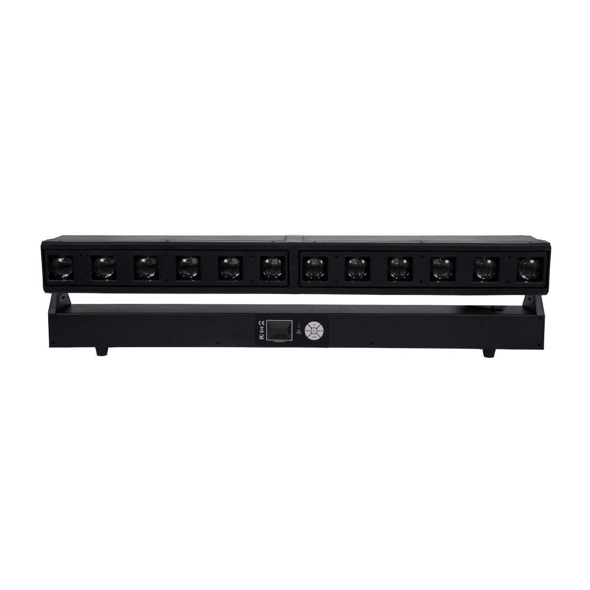GloboStar® 51168 SPHINX Επαγγελματική Κινούμενη Μπάρα Φωτισμού DIGITAL MATRIX PIXEL LED 480W AC 230V 4IN1 BEAM - WASH - SPOT - ZOOM 5° - 35° OSRAM LED RGBW - Μαύρο - L102 x W10 x H16.5cm - ledmania.gr