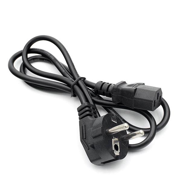 Ρευματολήπτης PC IEC-320-C13 3 Pin Μήκος 110cm Schuko EU Plug High Quality GloboStar 51193 - ledmania.gr