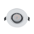LED ΣΠΟΤ ΠΛΑΣΤΙΚΟ ΣΤΡΟΓΓΥΛΟ PAR 16 5.5W 2700-3000K ΛΕΥΚΟ - ledmania.gr