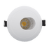 LED ΣΠΟΤ ΠΛΑΣΤΙΚΟ ΣΤΡΟΓΓΥΛΟ ΣΤΑ ΠΛΑΓΙΑ PAR 16 COB 7W 2700-3000K ΛΕΥΚΟ - ledmania.gr