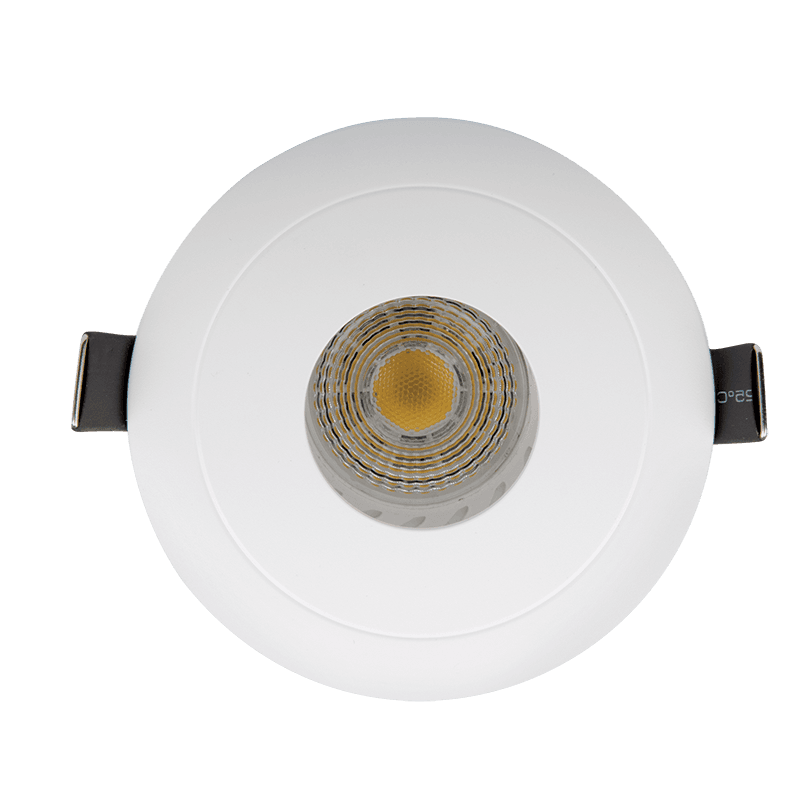 LED ΣΠΟΤ ΠΛΑΣΤΙΚΟ ΣΤΡΟΓΓΥΛΟ ΣΤΗ ΜΕΣΗ PAR 16 COB 7W 4000-4300K ΛΕΥΚΟ - ledmania.gr
