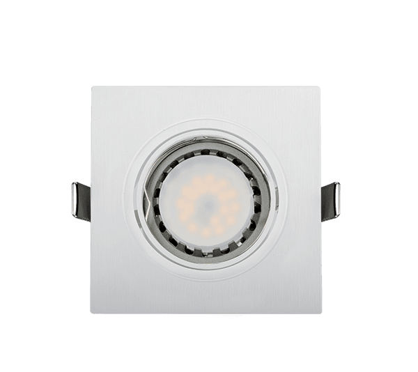 LED ΣΠΟΤ ΠΛΑΣΤΙΚΟ ΤΕΤΡΑΓΩΝΟ PAR 16 5.5W 4000-4300K ΛΕΥΚΟ - ledmania.gr