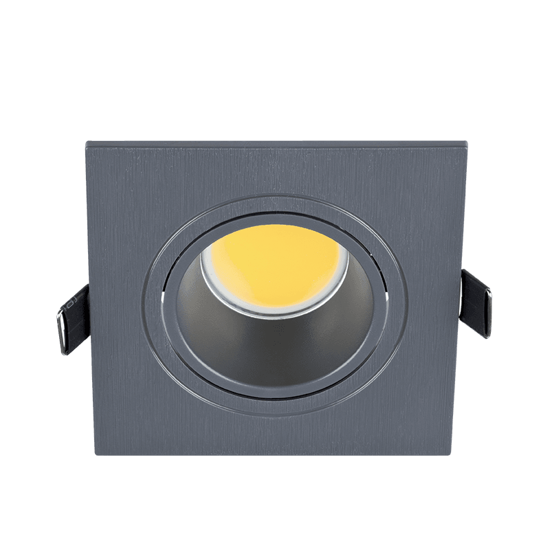 LED ΣΠΟΤ ΠΛΑΣΤΙΚΟ ΤΕΤΡΑΓΩΝΟ COB 7W 2700-3000K ΓΡΑΦΙΤΗΣ - ledmania.gr