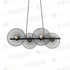 ^ΚΡΕΜΑΣΤΟ Φ/Σ 3ΧΕ27 ΜΑΥΡΟ ΜΕΤΑΛΛΙΚΟ D31ΧΗ115CM - ledmania.gr