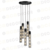 ^ΚΡΕΜΑΣΤΟ Φ/Σ 5ΧΕ27 ΜΑΥΡΟ ΜΕΤΑΛΛΙΚΟ D35XH120CM - ledmania.gr