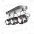 ^ΕΠΙΤΟΙΧΙΟ Φ/Σ 3ΧGU10 ΓΚΡΙ ΜΕΤΑΛΛΙΚΟ 43Χ10Χ16CM - ledmania.gr