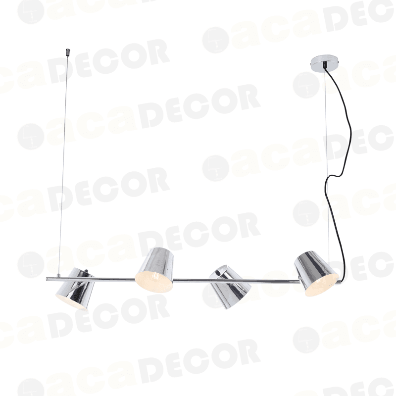 ^ΚΡΕΜΑΣΤΟ Φ/Σ 4ΧΕ14 ΧΡΩΜΙΟ ΜΕΤΑΛΛΙΚΟ 27Χ102ΧΗ120CM - ledmania.gr