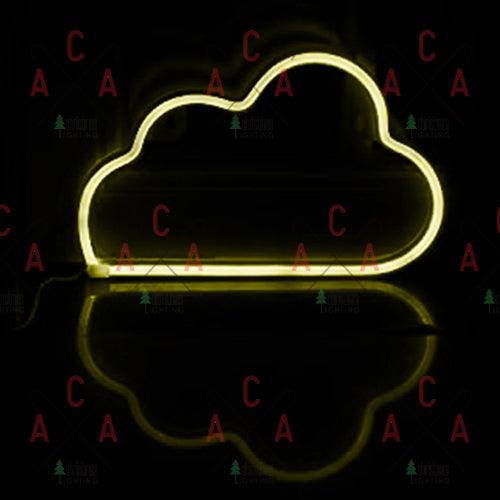 ΣΥΝΝΕΦΟ, 48 NEON LED ΛΑΜΠΑΚΙΑ ΜΕ ΜΠΑΤΑΡΙΑ (3xAA)/USB, ΘΕΡΜΟ ΛΕΥΚΟ, IP20, 29.5x2x18.5cm - ledmania.gr