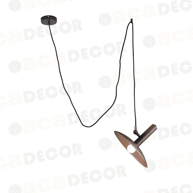 ^ΚΡΕΜΑΣΤΟ Φ/Σ 1Χ27 ΚΑΦΕ ΜΕΤΑΛΛΙΚΟ D25XH220CM - ledmania.gr