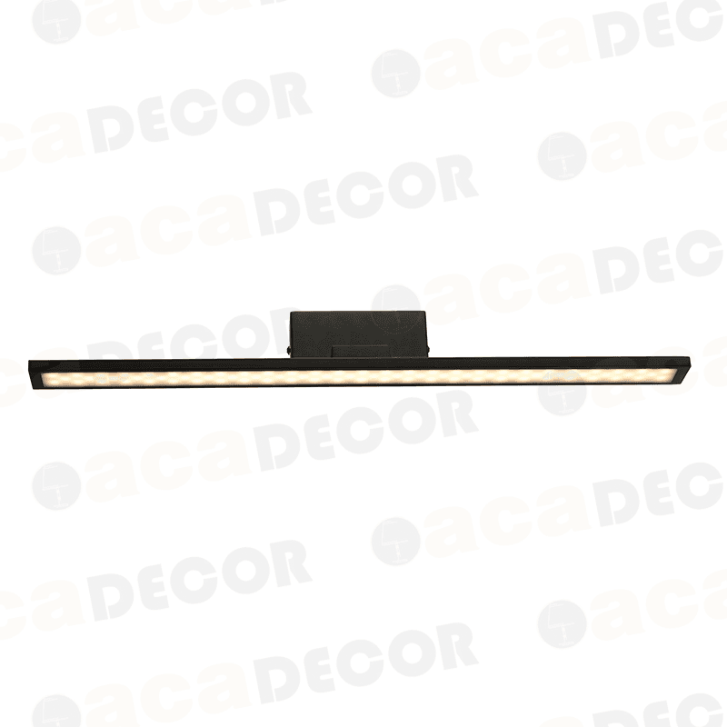 ^ΕΠΙΤΟΙΧΟ Φ/Σ LED 16W 3000K 1040LM ΜΑΥΡΟ ΜΕΤ/ΚΟ IP44 56X7X7CM - ledmania.gr