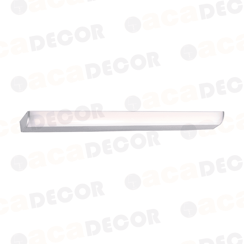 ^ΕΠΙΤΟΙΧΟ Φ/Σ LED 12W 3000K 780LM ΑΣΗΜΙ ΑΛΟΥΜΙΝΙΟ IP44 57X7X4CM - ledmania.gr