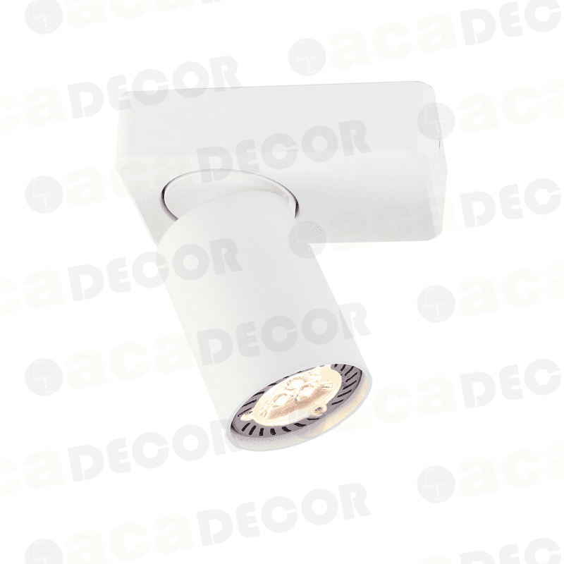 ^ΕΠΙΤΟΙΧΟ Φ/Σ 1XGU10 ΛΕΥΚΟ ΑΛΟΥΜΙΝΙΟ 12Χ7X11CM - ledmania.gr