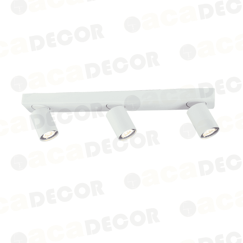 ^ΕΠΙΤΟΙΧΟ Φ/Σ 3XGU10 ΛΕΥΚΟ ΑΛΟΥΜΙΝΙΟ 54Χ7Χ11CM - ledmania.gr