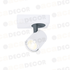 ^ΕΠΙΤΟΙΧΟ Φ/Σ 1XGU10 ΛΕΥΚΟ ΑΛΟΥΜΙΝΙΟ 13Χ7Χ12CM - ledmania.gr