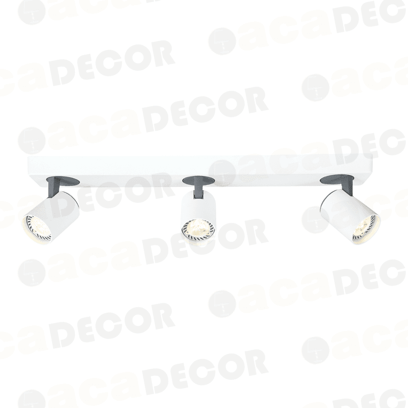 ^ΕΠΙΤΟΙΧΟ Φ/Σ 3XGU10 ΛΕΥΚΟ ΑΛΟΥΜΙΝΙΟ 54Χ7Χ12CM - ledmania.gr