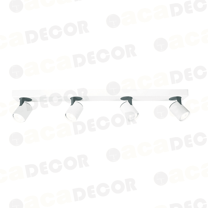 ^ΕΠΙΤΟΙΧΟ Φ/Σ 4XGU10 ΛΕΥΚΟ ΑΛΟΥΜΙΝΙΟ 76Χ7Χ12CM - ledmania.gr
