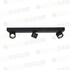 ^ΕΠΙΤΟΙΧΟ Φ/Σ LED 15W COB 80° 3000K 1200LM ΜΑΥΡΟ ΑΛΟΥΜΙΝΙΟ 54X7XH10CM - ledmania.gr