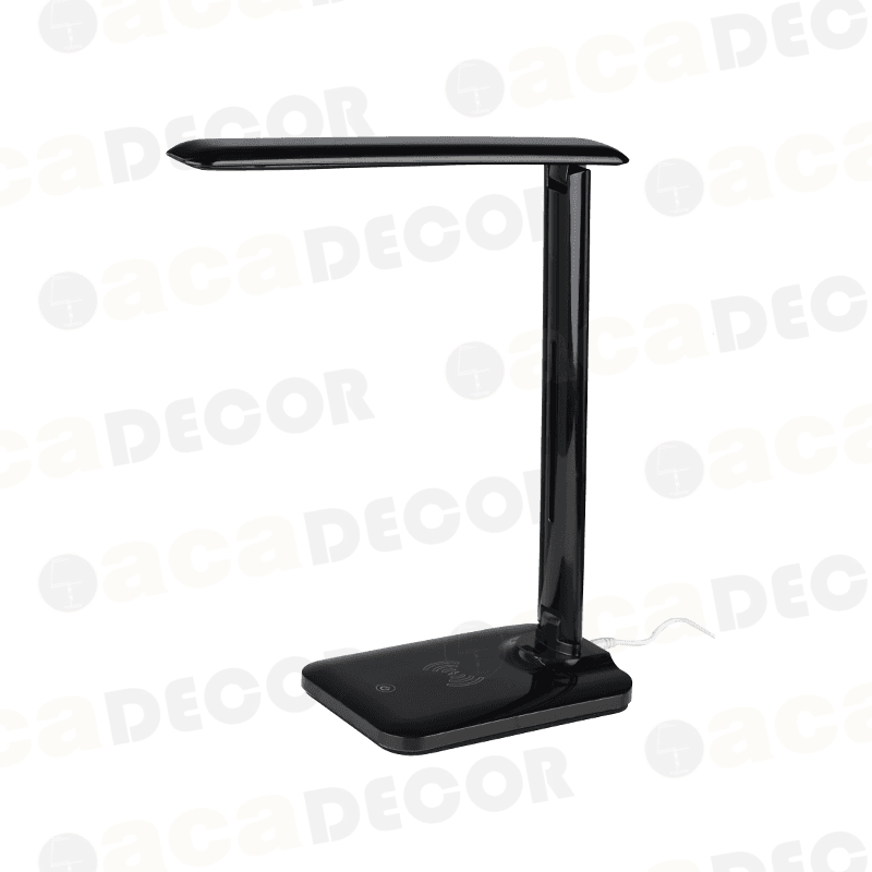 ΕΠΙΤΡΑΠΕΖΙΟ Φ/Σ  LED 5W ΜΑΥΡΟ CCT 320LM+TOUCH SWITCH+WIRELESS/USB CHARGER - ledmania.gr