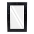 GloboStar® MAKEUP MIRROR-60x90-5 Μοντέρνος Καθρέπτης Μακιγιάζ με Πλαίσιο Φυσικού Ξύλου με Διακόπτη On/Off 10 x E27 AC220-240V - Μ60 x Π7 x Υ90cm - Μαύρος Έβενος - ledmania.gr