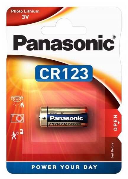 PANASONIC CR-123A PHOTO LITHIUM - ledmania.gr