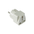 ΟΕΜ Αντάπτορας UK-US σε EU Schuko DT 220V, Universal, Λευκό 17704 - ledmania.gr