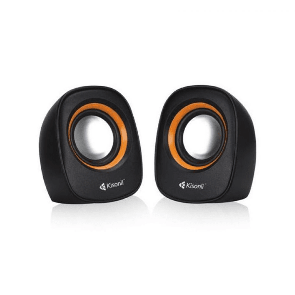 KISONLI SPEAKERS V360 2×1,5W USB, Πολύχρωμα - ledmania.gr