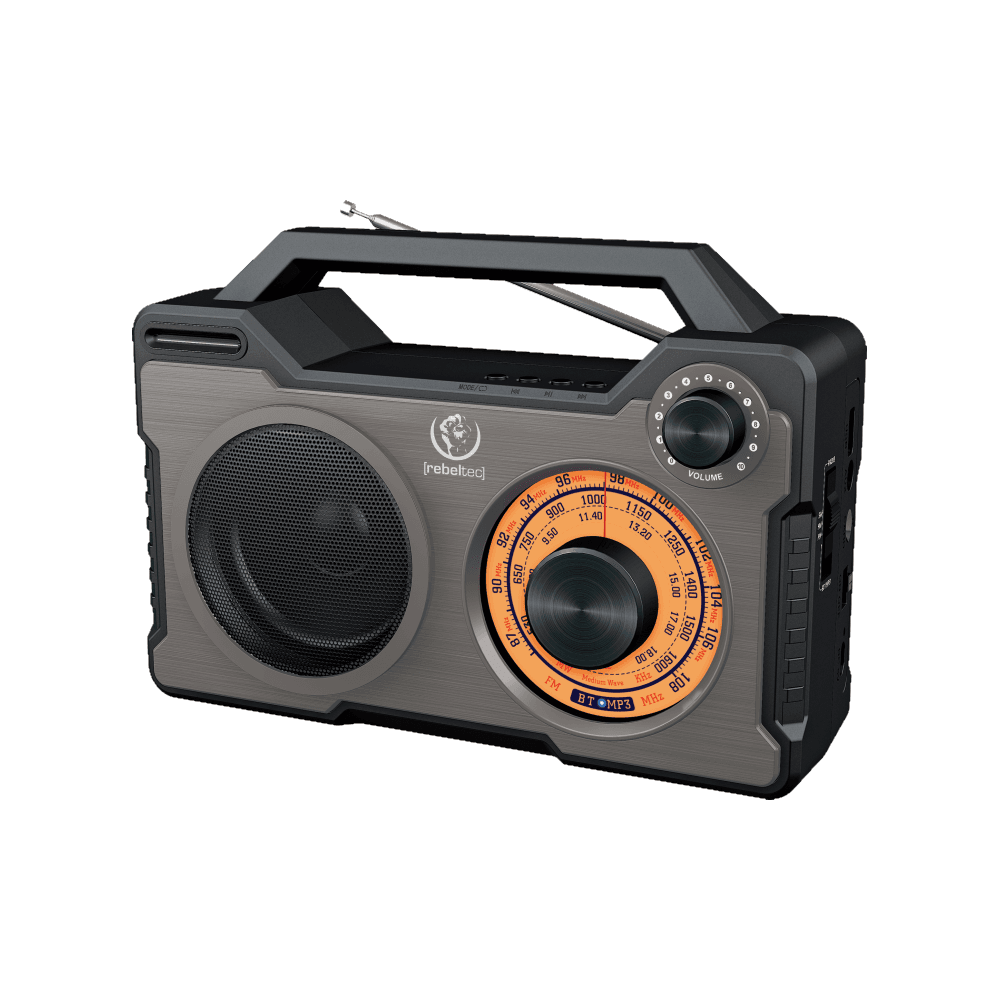 REBELTEC RODOS SPEAKER 10W BLUETOOTH FM/USB/MICROSD/AUX - ledmania.gr