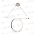 ^ΚΡΕΜΑΣΤΟ Φ/Σ LED 32W 3000K 1920LM ΧΡΩΜΙΟ ΑΛΟΥΜΙΝΙΟ 64Χ17ΧΗ120CM ZERO - ledmania.gr