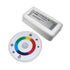 Ασύρματος LED RGB Controller με Λευκό Στρογγυλό Χειριστήριο Αφής 2.4G 12v (192w) - 24v (384w) DC GloboStar 77545 - ledmania.gr