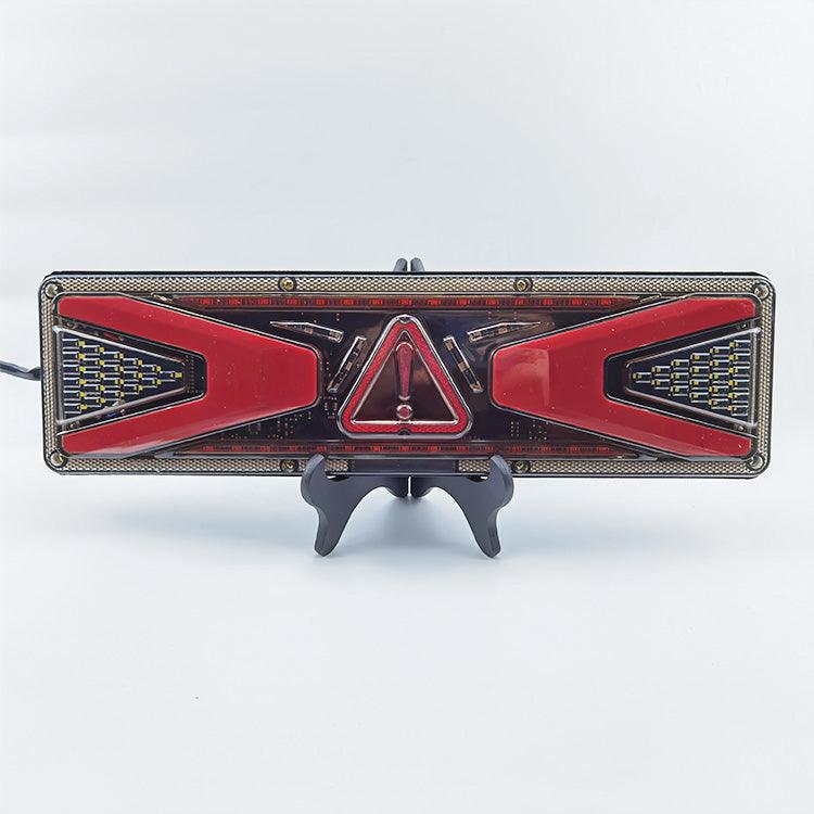 Συγκρότημα οπίσθιου φανού γενικής χρήσης φορτηγού 24v-5 λειτουργιών με αντίσταση LED πίσω ανακλαστήρας στοπ και για Γεωργικά οχήματα 1τεμ. - ledmania.gr