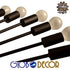 GloboStar® STAIRS 01024 Μοντέρνο Φωτιστικό Οροφής Πολύφωτο Μαύρο Μεταλλικό Φ80 x Y95cm - ledmania.gr