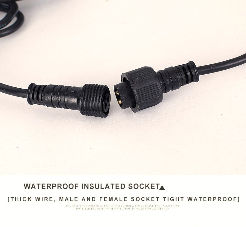 5 μετρα Καλώδιο Προέκτασης για Ηλιακούς Προβολείς IP65-τεμ.1 - ledmania.gr