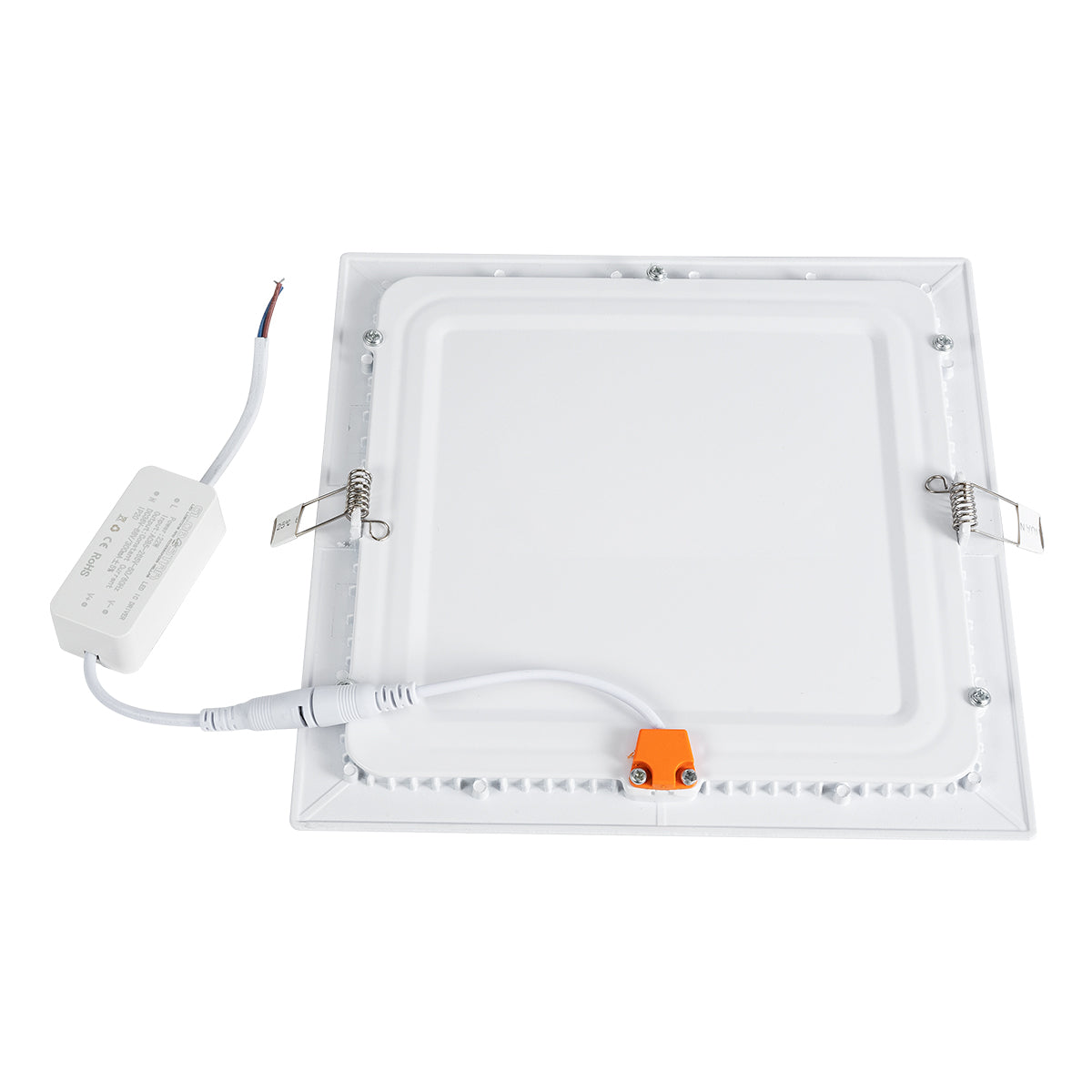 GloboStar® 60199 Χωνευτό LED Panel 20W 2060lm 120° AC 220-240V IP20 Μ22.5 x Π22.5 x Υ1.9cm Θερμό Λευκό 2700K - 3 Χρόνια Εγγύηση - ledmania.gr
