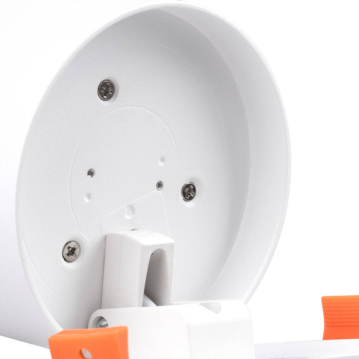 GloboStar® OMEGA-R 60295 Χωνευτό LED Spot Downlight TrimLess Φ10cm 12W 1500lm 36° AC 220-240V IP20 Φ10 x Υ8.2cm - Στρόγγυλο - Λευκό - Θερμό Λευκό 2700K - Bridgelux COB - 5 Years Warranty - ledmania.gr