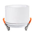 GloboStar® OMEGA-R 60295 Χωνευτό LED Spot Downlight TrimLess Φ10cm 12W 1500lm 36° AC 220-240V IP20 Φ10 x Υ8.2cm - Στρόγγυλο - Λευκό - Θερμό Λευκό 2700K - Bridgelux COB - 5 Years Warranty - ledmania.gr