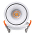 GloboStar® OMEGA-R 60295 Χωνευτό LED Spot Downlight TrimLess Φ10cm 12W 1500lm 36° AC 220-240V IP20 Φ10 x Υ8.2cm - Στρόγγυλο - Λευκό - Θερμό Λευκό 2700K - Bridgelux COB - 5 Years Warranty - ledmania.gr