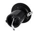 GloboStar® VIRGO-B 60312 Χωνευτό LED Spot Downlight TrimLess Φ13.5cm 20W 2600lm 36° AC 220-240V IP20 Φ13.5cm x Υ14cm - Στρόγγυλο - Μαύρο - Φυσικό Λευκό 4500K - Bridgelux COB - 5 Years Warranty - ledmania.gr