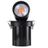 GloboStar® VIRGO-B 60313 Χωνευτό LED Spot Downlight TrimLess Φ13.5cm 20W 2500lm 36° AC 220-240V IP20 Φ13.5cm x Υ14cm - Στρόγγυλο - Μαύρο - Θερμό Λευκό 2700K - Bridgelux COB - 5 Years Warranty - ledmania.gr