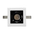 GloboStar® LUMINAR SUPERIOR 60315 Χωνευτό LED Spot Downlight TrimLess 2W 270lm 36° AC 220-240V IP20 Μ4.3 x Π4.3 x Υ4.5cm - Λευκό με Μαύρο Κάτοπτρο - Θερμό Λευκό 2700K - Bridgelux High Lumen Chip Gen2 - TÜV Certified Driver - 5 Years Warranty - ledmania.gr