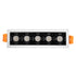 GloboStar® LUMINAR SUPERIOR 60319 Χωνευτό LED Spot Downlight TrimLess 10W 1350lm 36° AC 220-240V IP20 Μ14.8 x Π4.3 x Υ4.5cm - Λευκό με Μαύρο Κάτοπτρο - Θερμό Λευκό 2700K - Bridgelux High Lumen COB Gen2 - TÜV Certified Driver - 5 Years Warranty - ledmania.gr