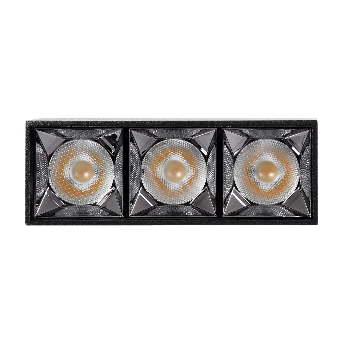 GloboStar® LUMINAR SUPERIOR 60324 Επιφανειακό LED Spot Downlight TrimLess 12W 1680lm 36° AC 220-240V IP20 Μ11.8 x Π4.2 x Υ6.6cm - Μαύρο με Κάτοπτρο Χρωμίου - Φυσικό Λευκό 4500K - Bridgelux High Lumen Chip Gen2 - TÜV Certified Driver - 5 Years Warranty - ledmania.gr