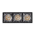 GloboStar® LUMINAR SUPERIOR 60324 Επιφανειακό LED Spot Downlight TrimLess 12W 1680lm 36° AC 220-240V IP20 Μ11.8 x Π4.2 x Υ6.6cm - Μαύρο με Κάτοπτρο Χρωμίου - Φυσικό Λευκό 4500K - Bridgelux High Lumen Chip Gen2 - TÜV Certified Driver - 5 Years Warranty - ledmania.gr