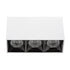 GloboStar® LUMINAR SUPERIOR 60327 Επιφανειακό LED Spot Downlight TrimLess 12W 1620lm 36° AC 220-240V IP20 Μ11.8 x Π4.2 x Υ6.6cm - Λευκό με Κάτοπτρο Χρωμίου - Θερμό Λευκό 2700K - Bridgelux High Lumen Chip Gen2 - TÜV Certified Driver - 5 Years Warranty - ledmania.gr