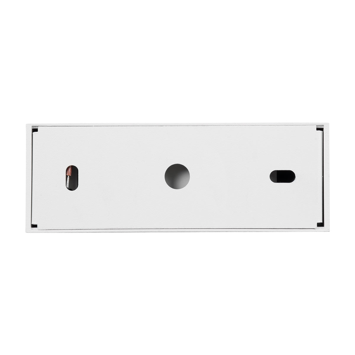 GloboStar® LUMINAR SUPERIOR 60327 Επιφανειακό LED Spot Downlight TrimLess 12W 1620lm 36° AC 220-240V IP20 Μ11.8 x Π4.2 x Υ6.6cm - Λευκό με Κάτοπτρο Χρωμίου - Θερμό Λευκό 2700K - Bridgelux High Lumen Chip Gen2 - TÜV Certified Driver - 5 Years Warranty - ledmania.gr
